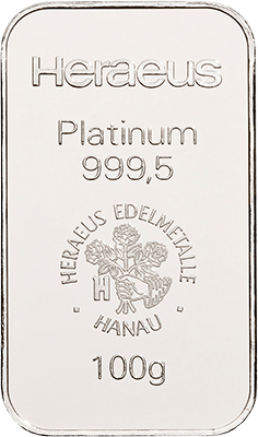 100g platina a Heraeustól az Auvestanál